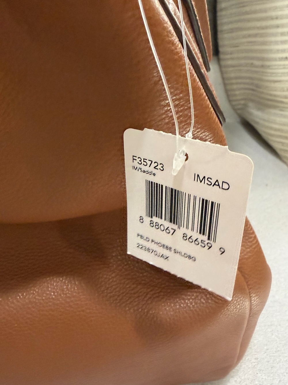 Coach Madison Phoebe Hobo Shoulder Bag in Brown Pebble NWT #coach #hobo #nwt - Picture 2 of 11